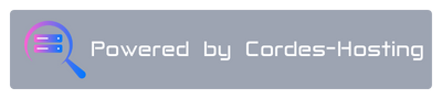 Powerd by Cordes-Hosting